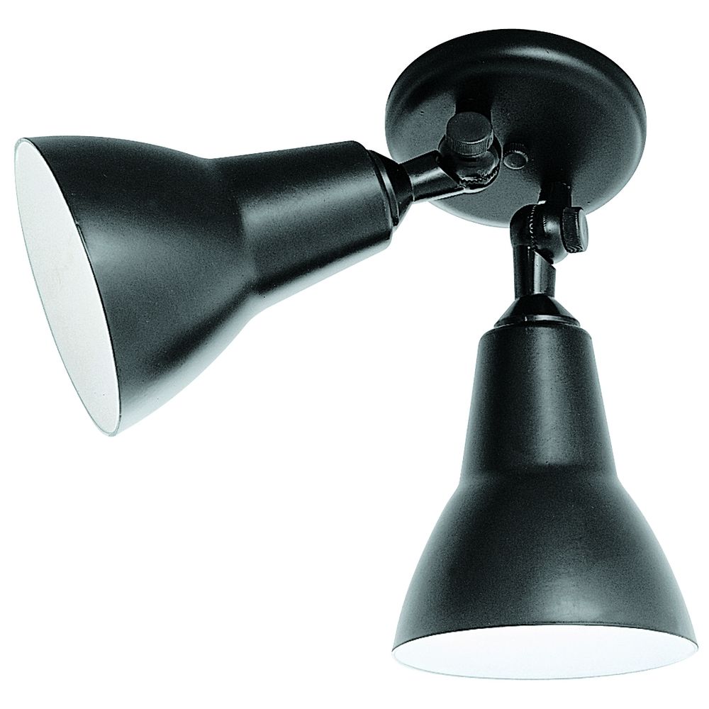 Double Flood Light 2994 Bk Destination Lighting Double Flood Light