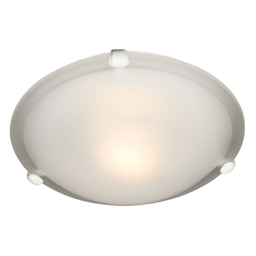 Design Classics Lighting 12-Inch Flushmount Ceiling Light 8508S WH