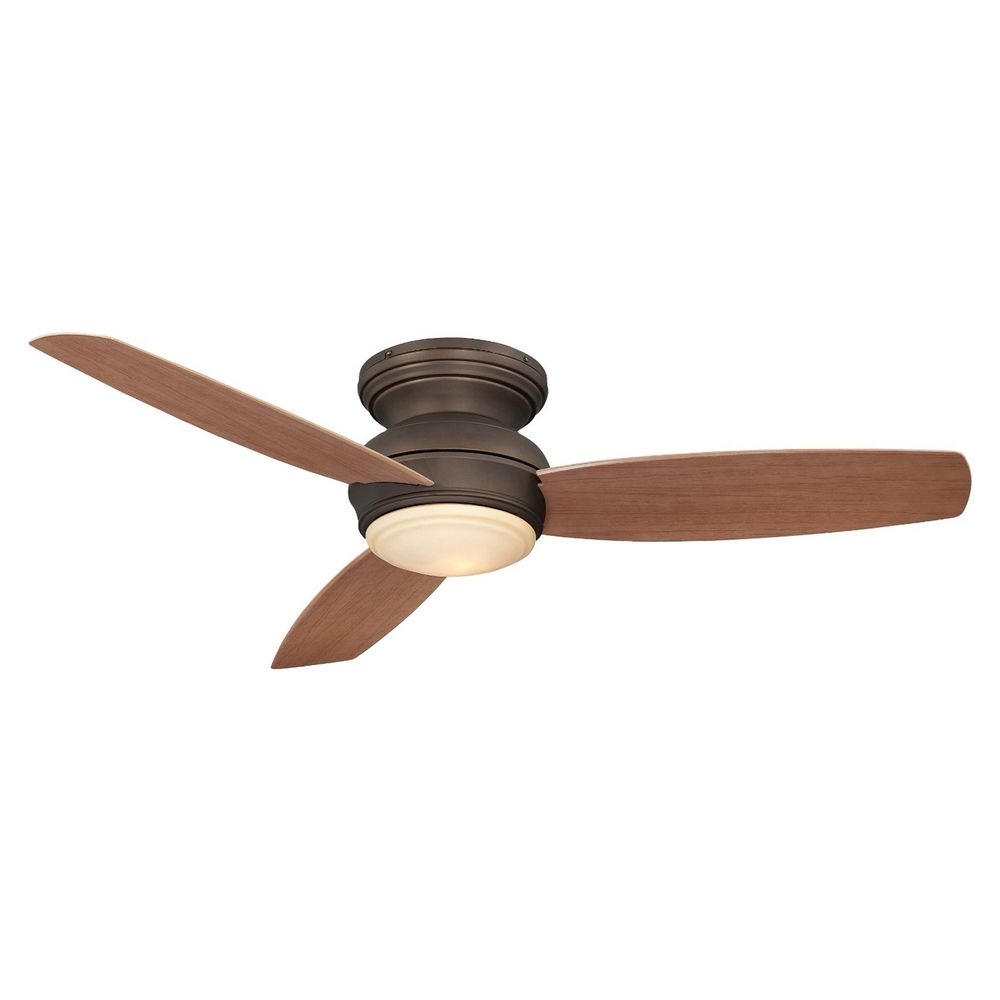 52-Inch Outdoor Hugger Ceiling Fan with Light Kit | F594 ...