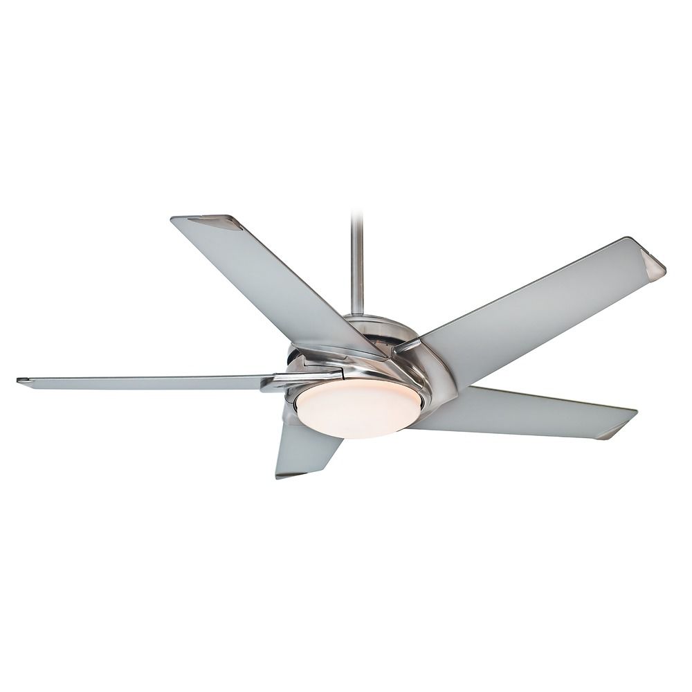 ... Nickel LED Ceiling Fan with Light | 59094 | Destination Lighting