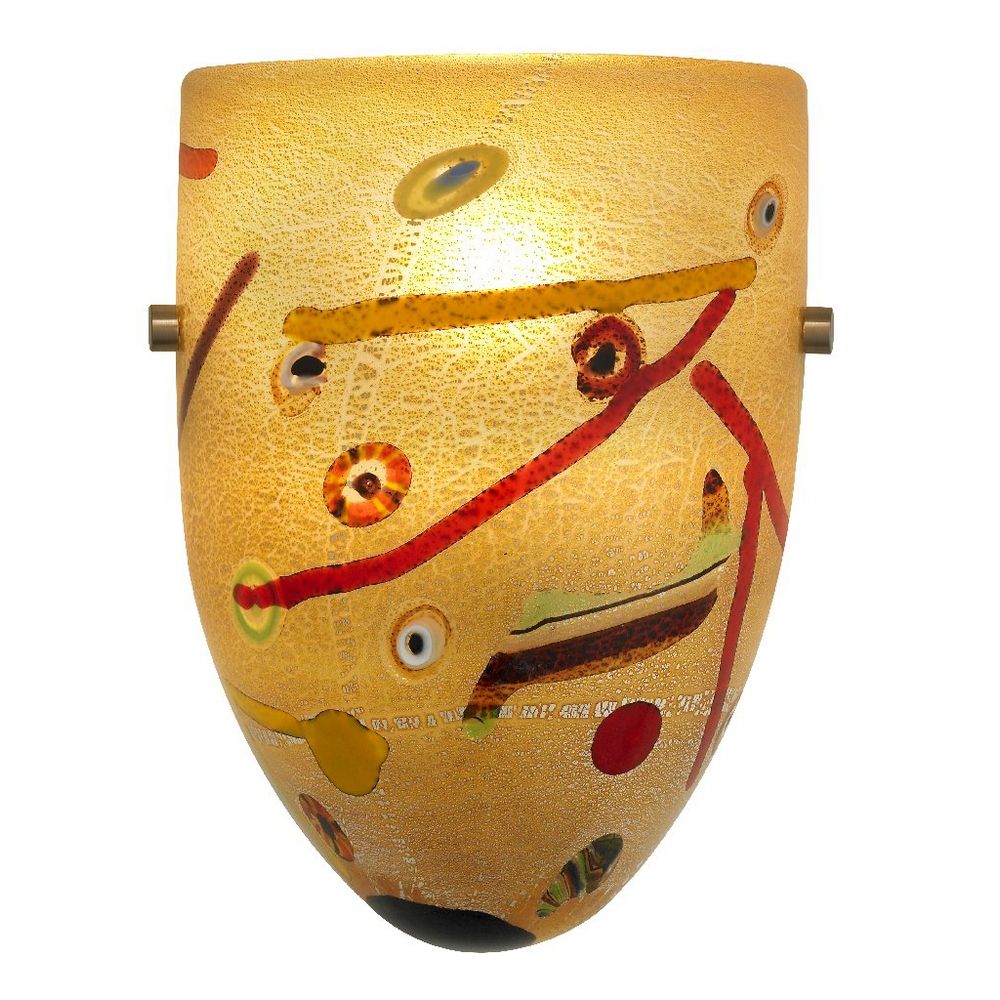 Italian Art Glass Wall Sconce 79-1207 Destination Lighting
