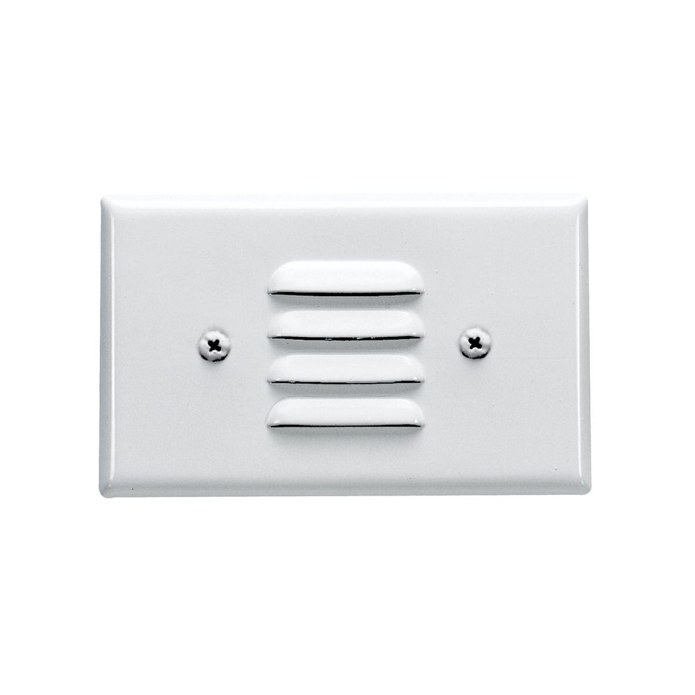 Mini Louvered Recessed Step Light 8905wh Destination Lighting