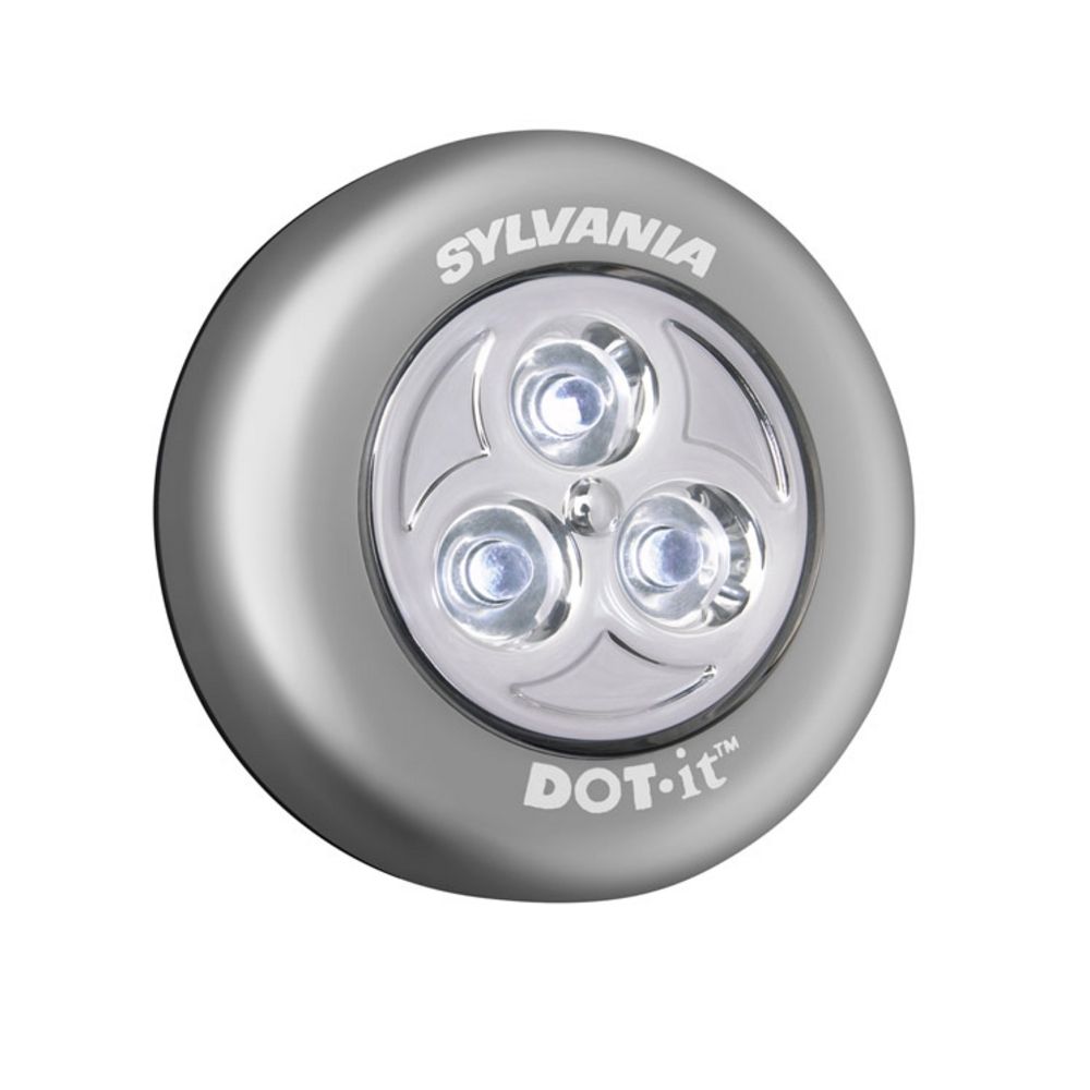 sylvania dot it portable adhesive led light 36010 sylvania dot it portable adhesive led light 36010