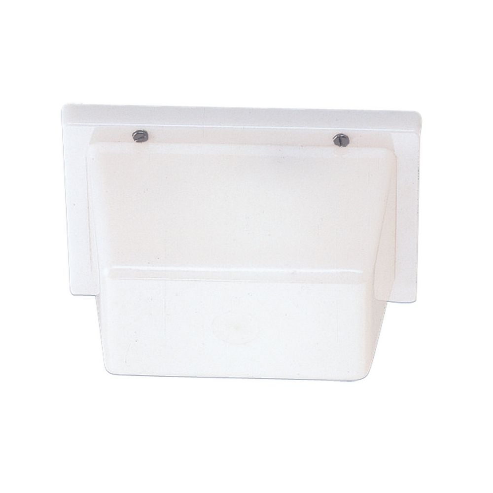 Outdoor Wall Light in White Plastic Finish 432568 Destination Lighting