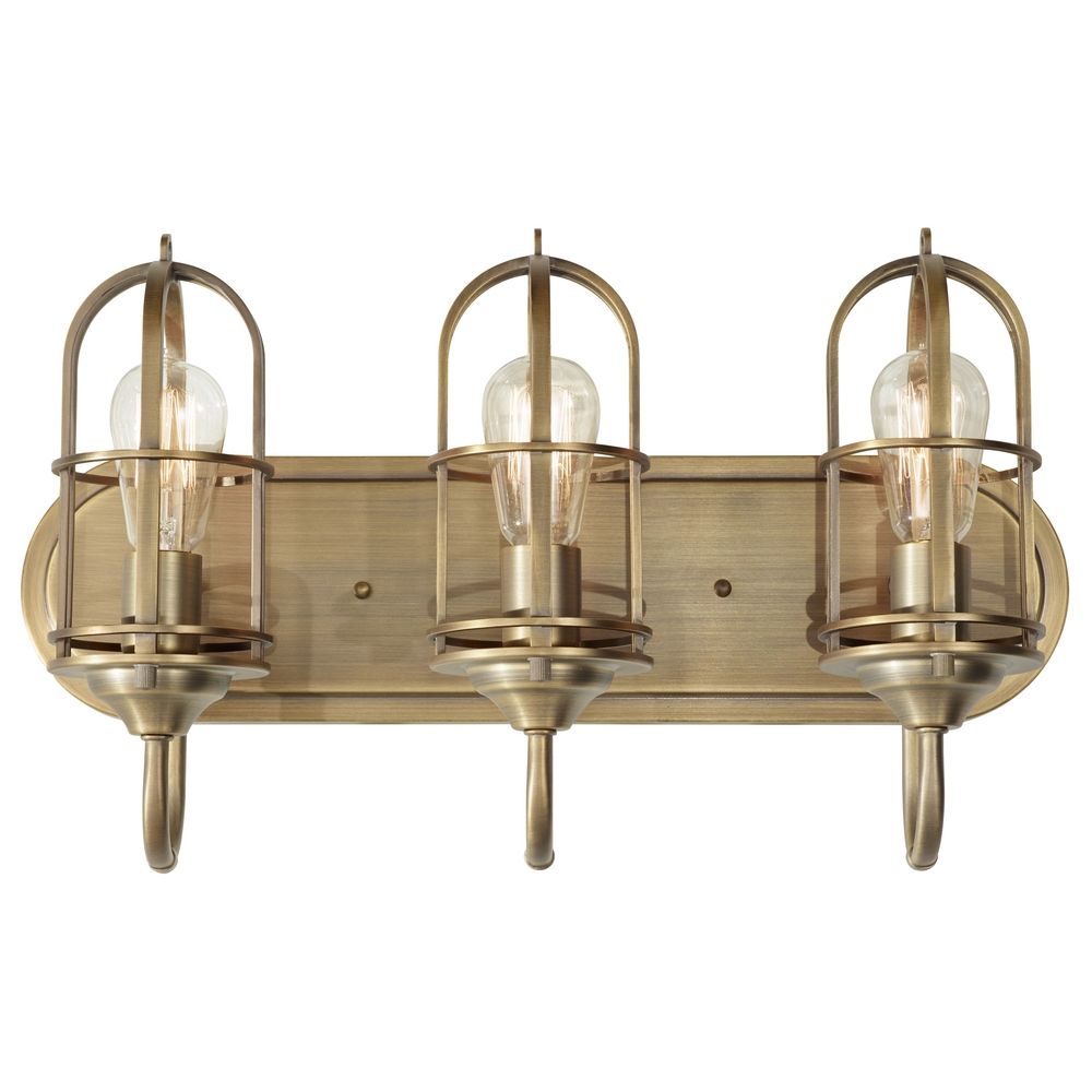 Bathroom Light in Dark Antique Brass Finish VS36003DAB Destination Lighting