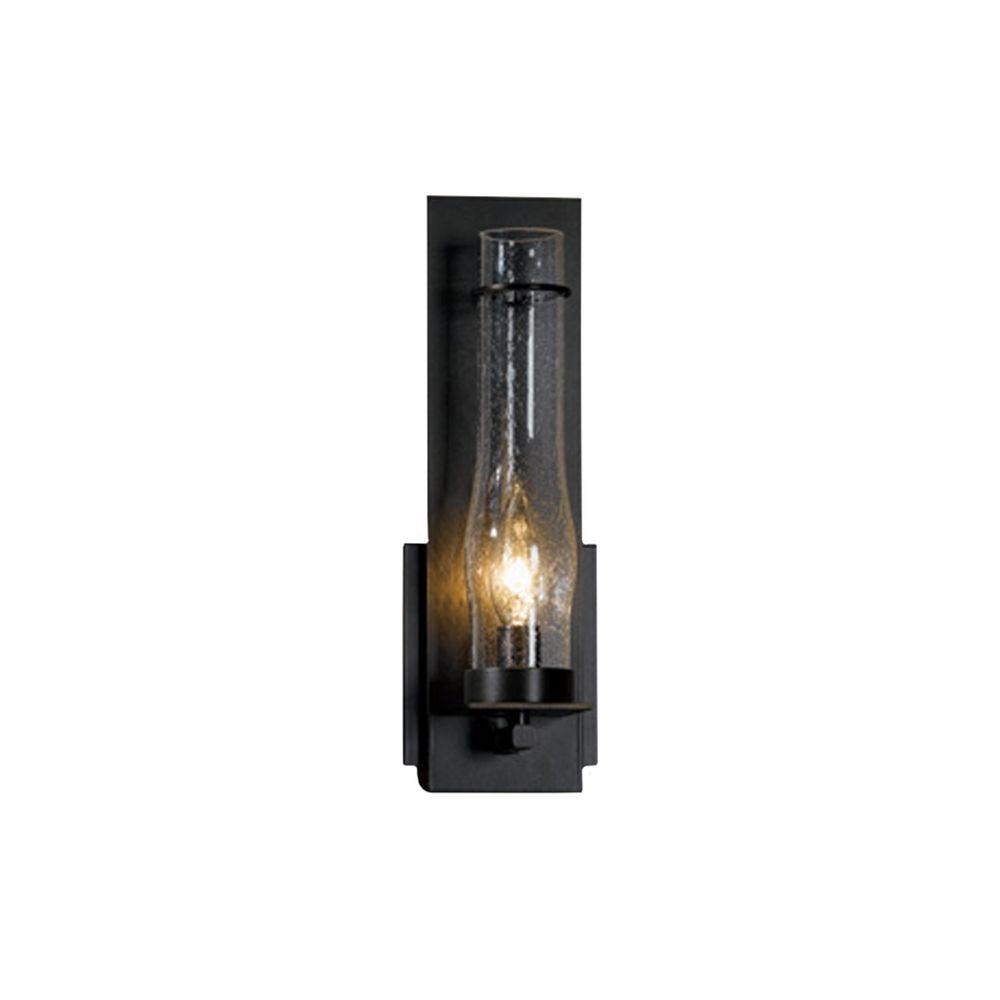Outdoor Wall Light with Seeded Glass - 12-1/2-Inches Tall 204250-07-I184 Destination Lighting
