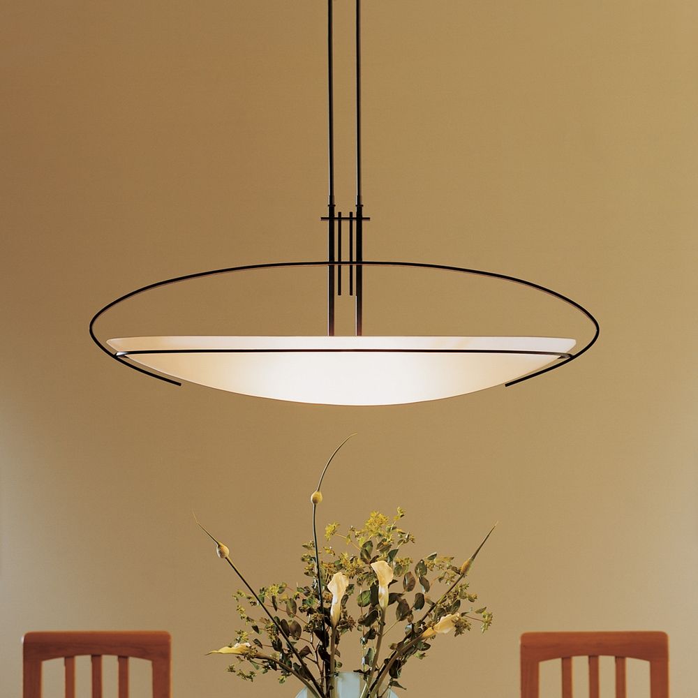 Hubbardton Forge Lighting Mackintosh Dark Smoke Pendant Light Product Image