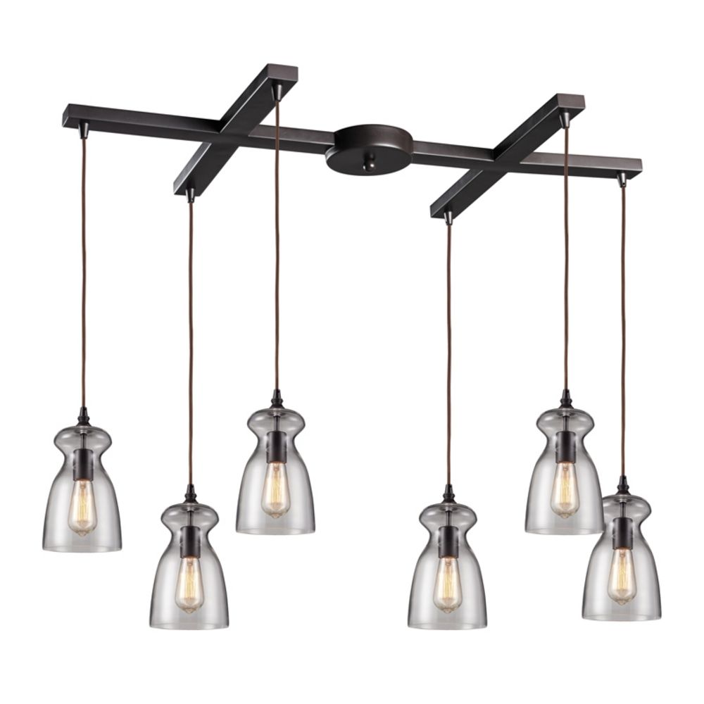 modern multi light pendant light with clear glass and 6 modern multi light pendant light with clear glass and 6
