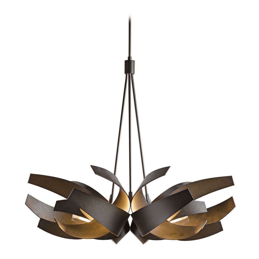 Hubbardton Forge Lighting Corona Dark Smoke Pendant Light With Image