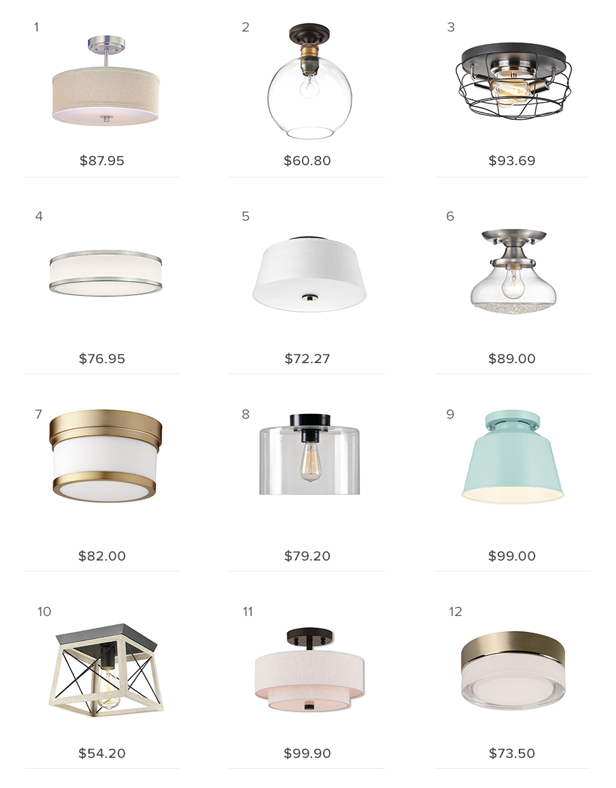 ceiling lights under $100