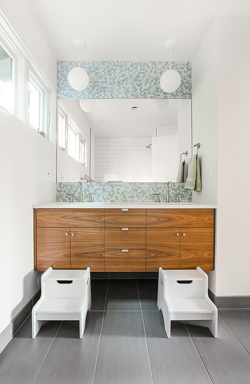Fitzpatrick Residence Mid Century Ranch Bathroom After