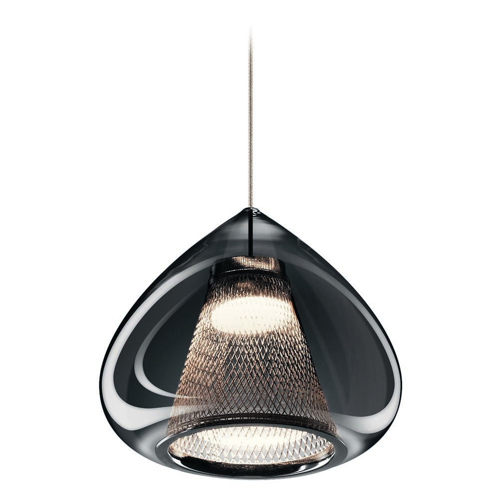 Zin Chrome LED Mini-Pendant Light by Elan Lighting