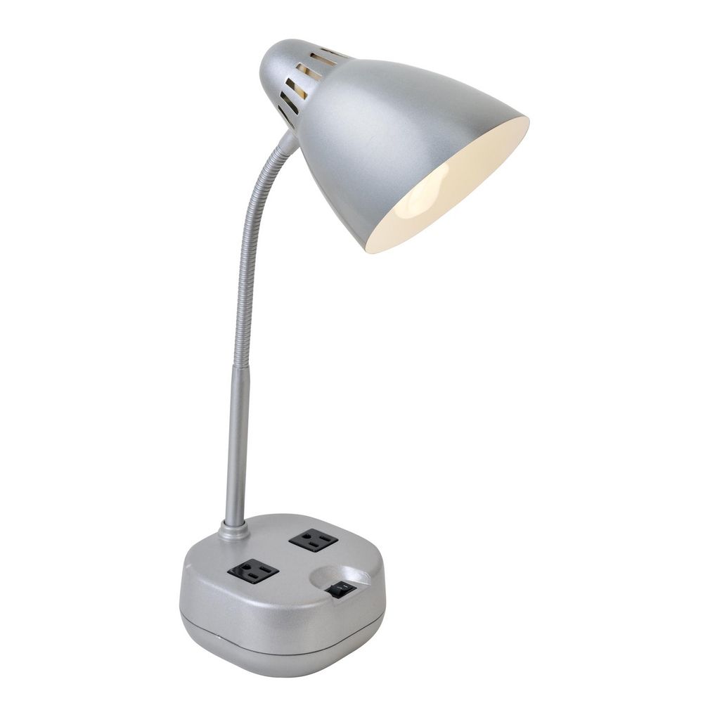 Lite Source Lighting Kade Silver Desk Lamp By: Lite Source Lighting 