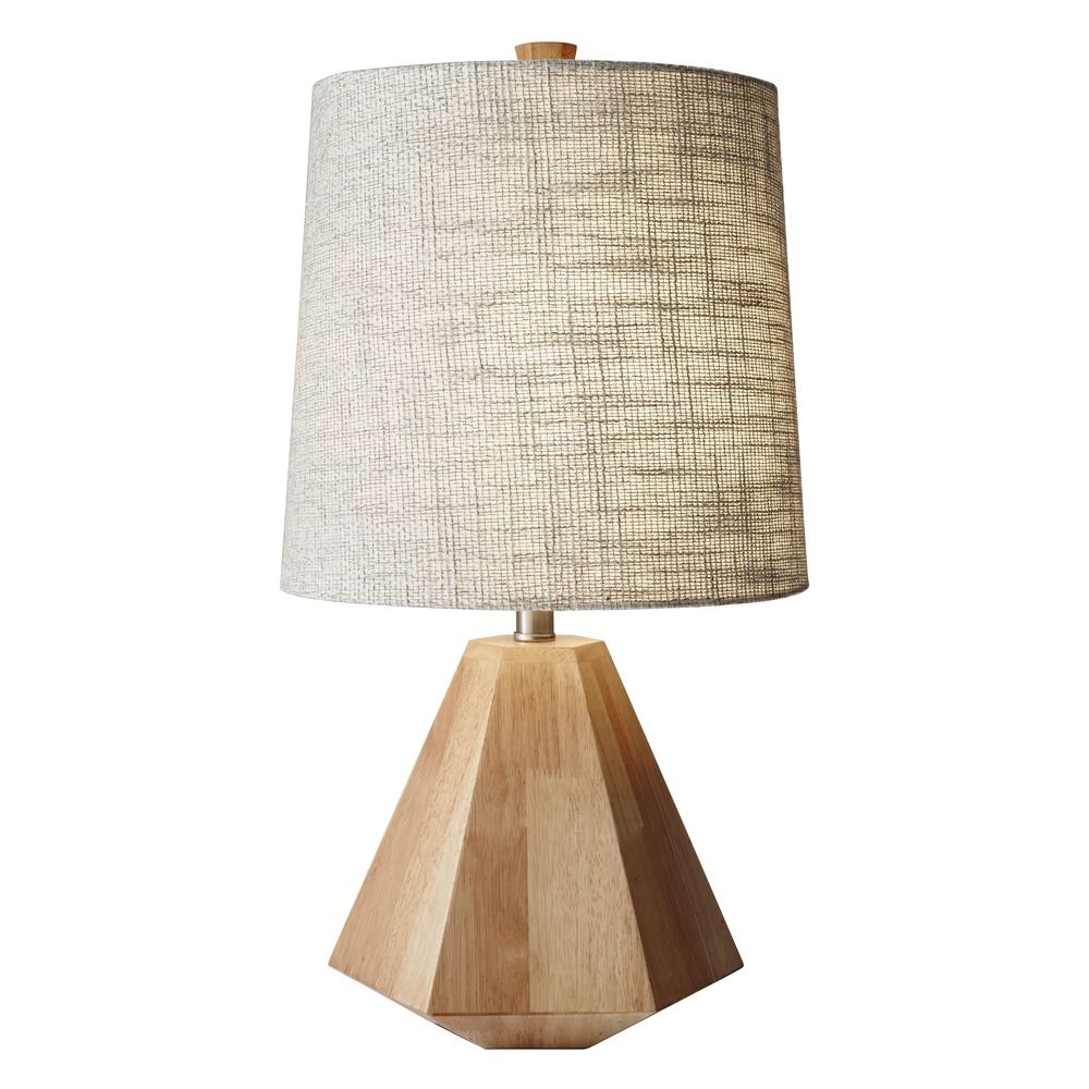 Adesso Home Grayson Natural Birch Wood Table Lamp with Cylindrical Shade By: Adesso Home Lighting