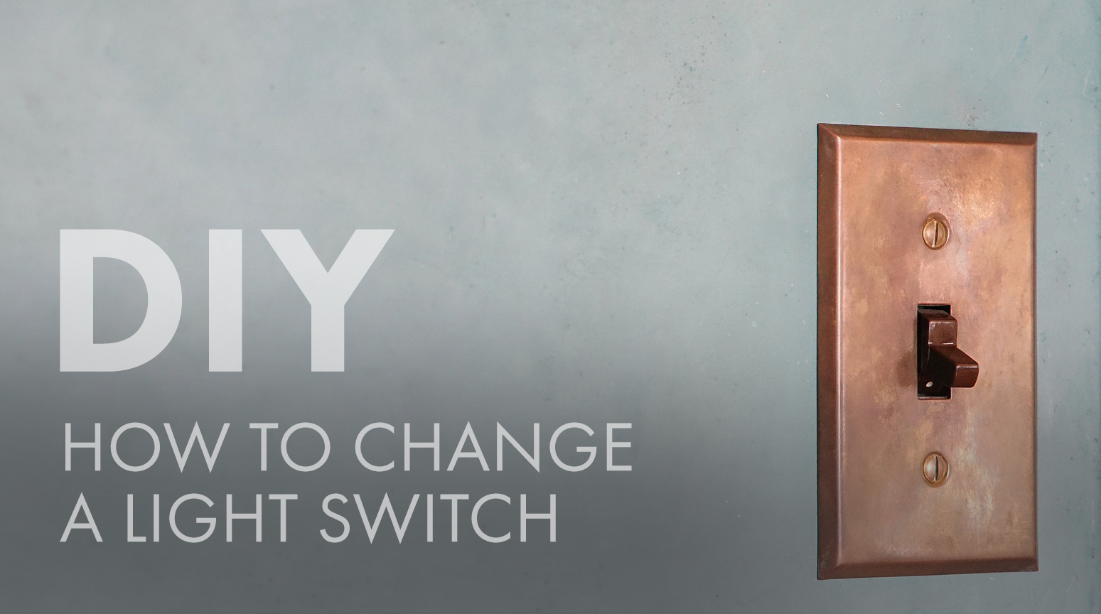 DIY: How to Change a Light Switch - Flip The Switch