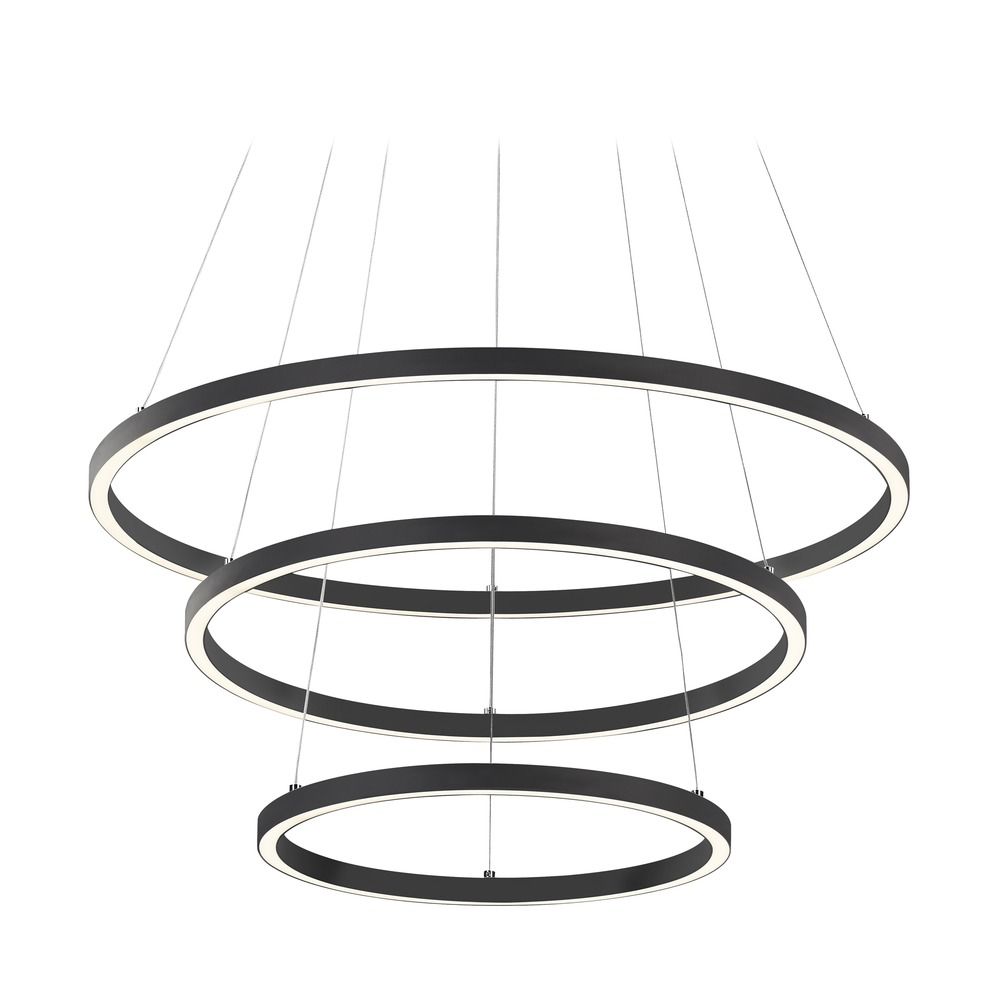 led lighting circ led ring chandelier by design classics