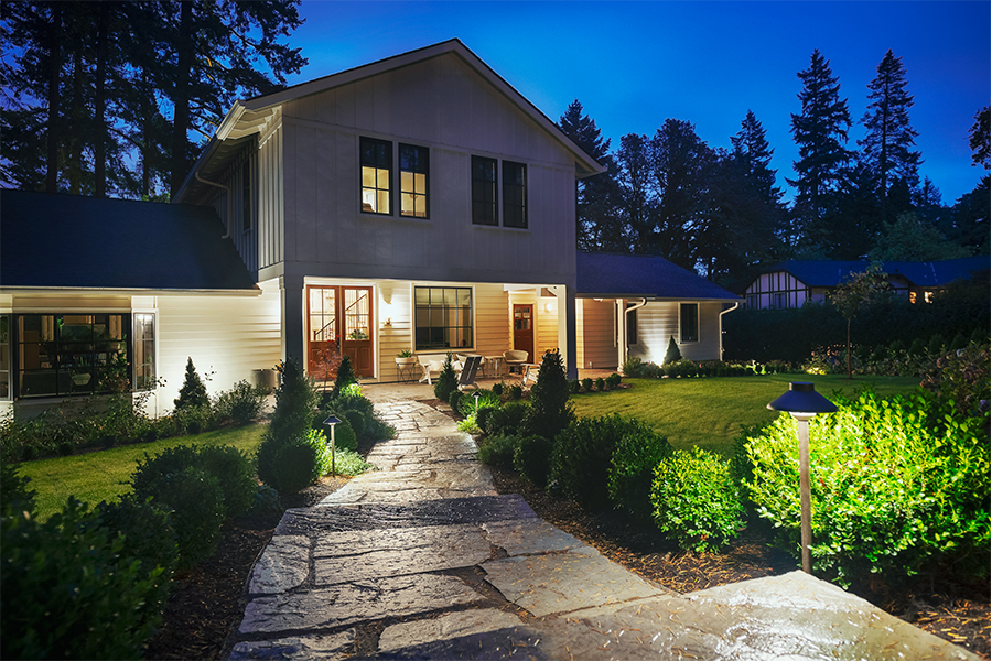 Emily Henderson Portland House | Landscape Lighting