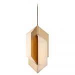 Kelly Wearstler Ophelion Medium Pendant in Brass by Visual Comfort Signature