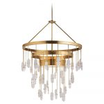  Kelly Wearstler Halcyon Rock Crystal Chandelier by Visual Comfort