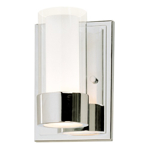 Maxim Lighting Maxim Lighting Silo Polished Chrome LED Sconce 23071CLFTPC/BUL