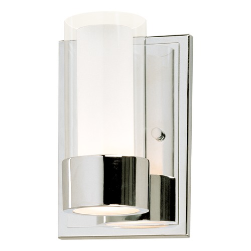 Maxim Lighting Silo Polished Chrome LED Sconce by Maxim Lighting 23071CLFTPC/BUL