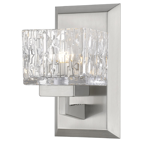Rubicon Brushed Nickel Sconce by Z-Lite