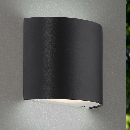 Pocket Black LED Sconce by WAC Lighting