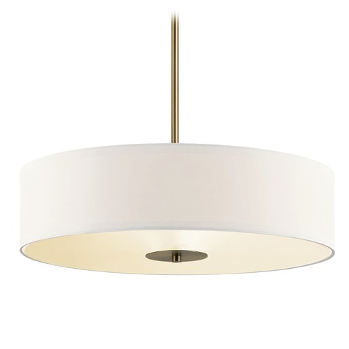 Kichler Lighting 20-Inch Convertible Pendant in Classic Bronze by Kichler Lighting 42121CLZ