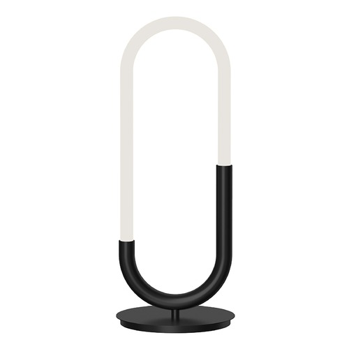 Huron Black LED Table Lamp with Touch Dimmer by Kuzco Lighting
