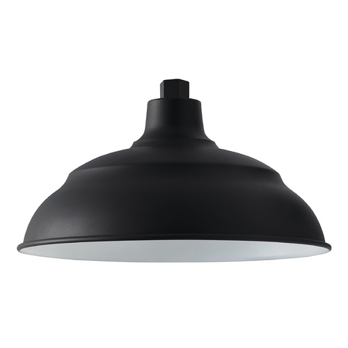 RLM 14-Inch Warehouse Lamp Shade in Black by HomePlace by Capital Lighting