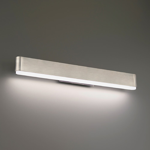 Modern Forms by WAC Lighting 0 To 60 Brushed Nickel LED Vertical Bathroom Light by Modern Forms WS-56124-35-BN