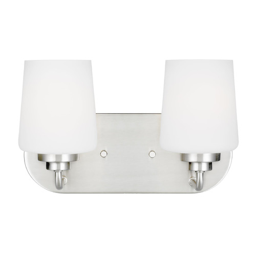 Generation Lighting Windom 12-Inch Brushed Nickel LED Bathroom Light by Generation Lighting 4402802EN3-962