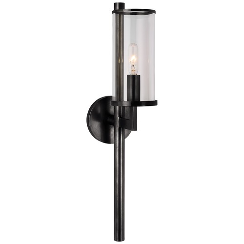 Visual Comfort Signature Collection Kelly Wearstler Liaison Single Sconce in Bronze by Visual Comfort Signature KW2200BZCG
