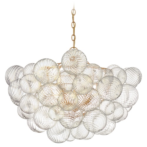 Julie Neill Talia Large Chandelier in Gild by Visual Comfort Signature