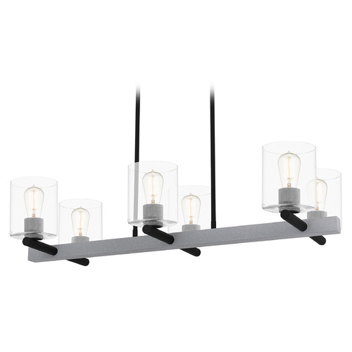 Quoizel Lighting Caldwell 38-Inch Linear Light in Matte Black by Quoizel Lighting CDW138MBK