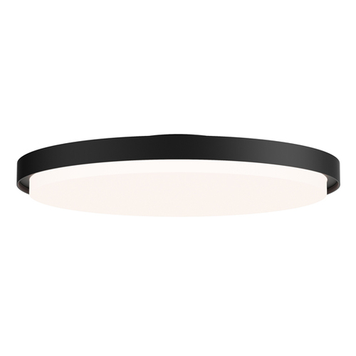 Float 15.25-Inch LED Flush Mount in Black by Maxim Lighting