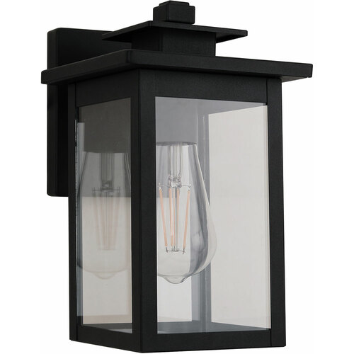 Craftmade Lighting Rock Creek Textured Black Outdoor Wall Light