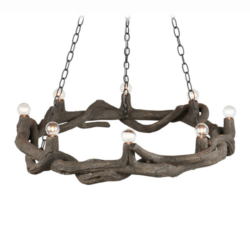 Currey and Company Dunmore Charbon De Bois Chandelier