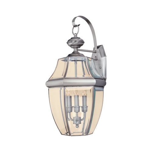 Lancaster Wall Light in Antique Brushed Nickel by Generation Lighting