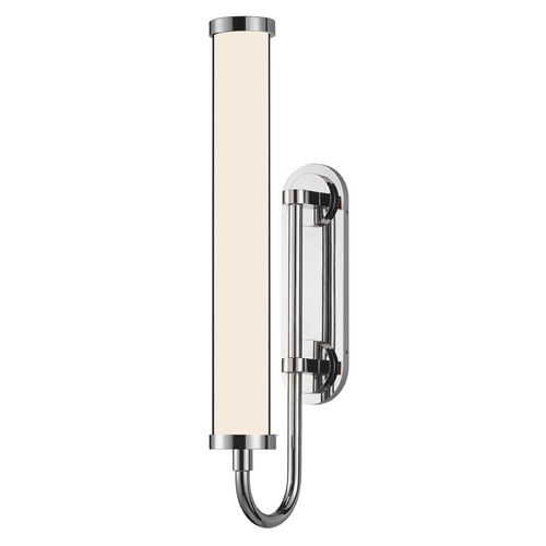 Sonneman Lighting Bauhaus Revisited Polished Chrome LED Sconce by Sonneman Lighting 2490.01