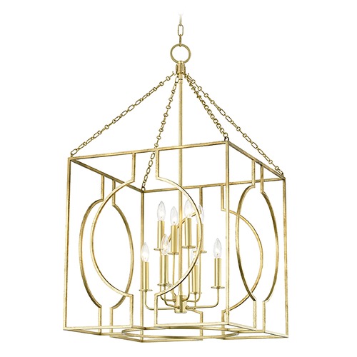 Hudson Valley Lighting Octavio Gold Leaf Pendant by Hudson Valley Lighting 9224-GL