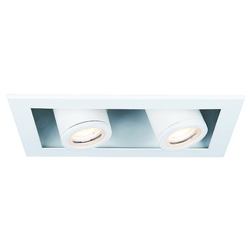 WAC Lighting Silo Multiples White & White LED Recessed Kit by WAC Lighting MT-4210T-935-WTWT