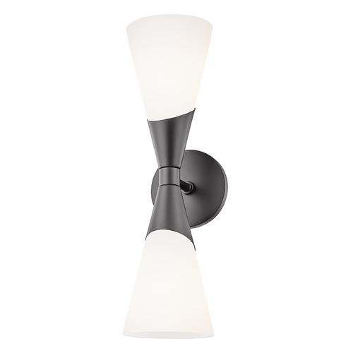 Parker Black Sconce by Mitzi by Hudson Valley