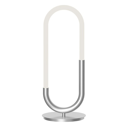 Huron Chrome LED Table Lamp with Touch Dimmer by Kuzco Lighting