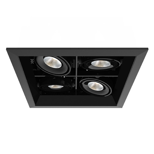 Eurofase Lighting Black & Black LED Recessed Kit by Eurofase Lighting TE164BLED-35-2-01