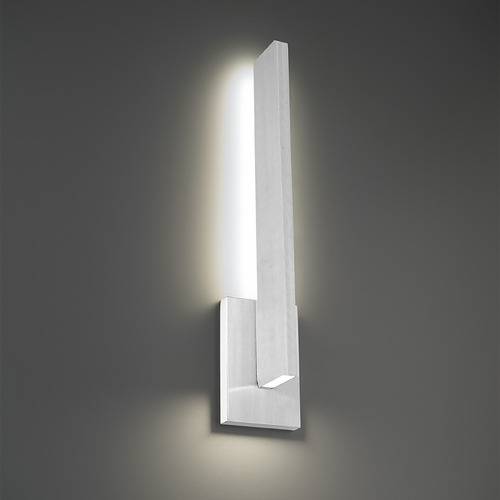 Modern Forms by WAC Lighting Mako Brushed Aluminum LED Outdoor Wall Light by Modern Forms WS-W18122-30-AL