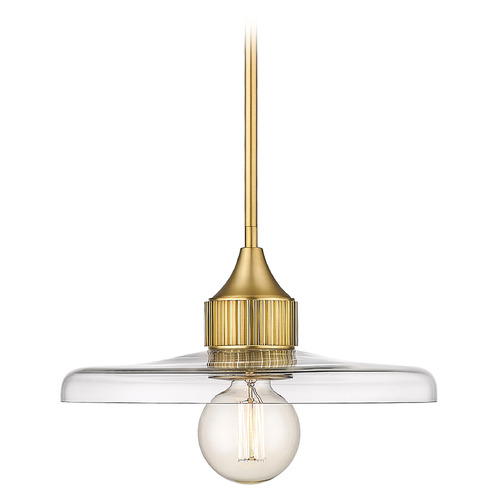 Z-Lite Paloma Olde Brass Pendant by Z-Lite 821P14-OBR