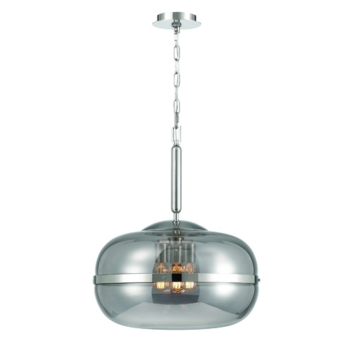 Nottingham 24-Inch High Pendant in Nickel by Eurofase Lighting