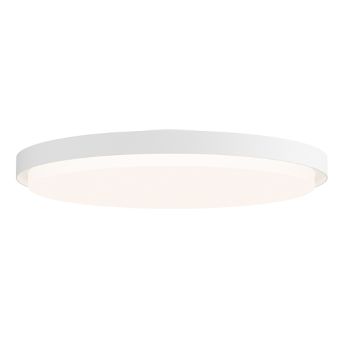 Float 15.25-Inch LED Flush Mount in White by Maxim Lighting