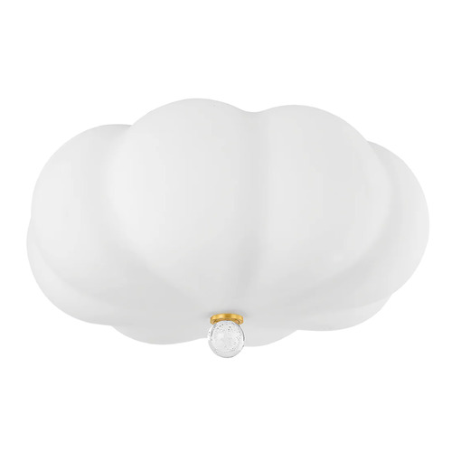 Mitzi Taylor Aged Brass 2-Light Vanity Fixture